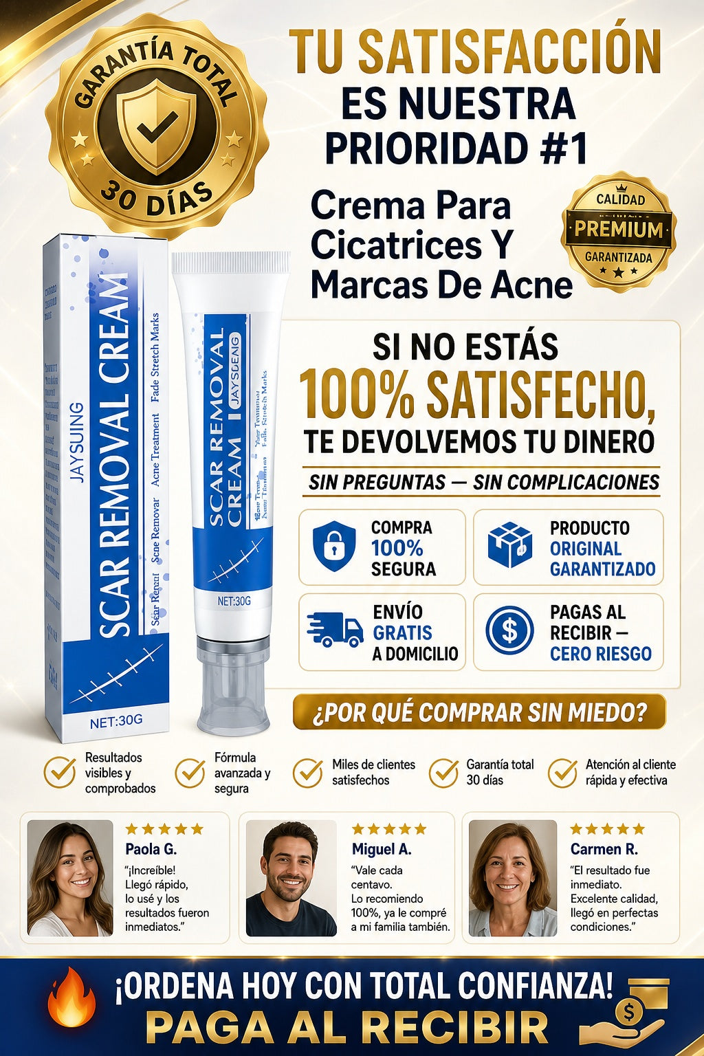 Crema Para Cicatrices Y Marcas De Acne - imagen 9