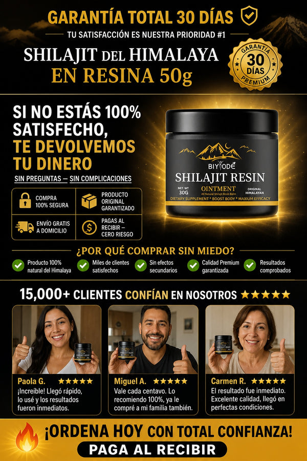 Shilajit Del Himalaya En Resina 50g - imagen 9
