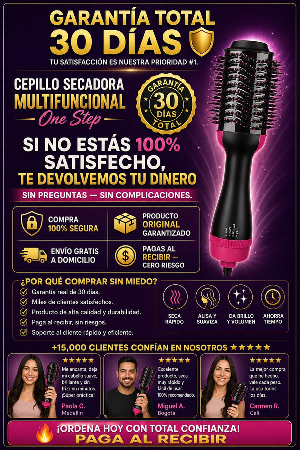 Cepillo Secadora Multifuncional One Step - imagen 9