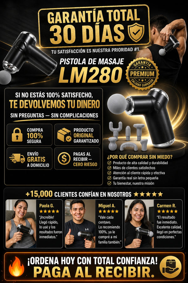 Pistola De Masaje Lm280 - imagen 9