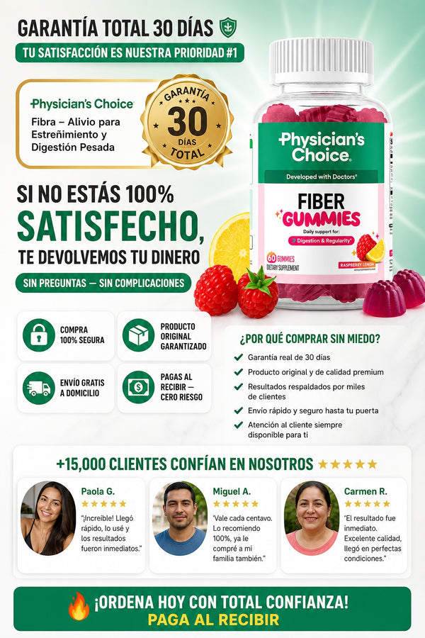 Physician’s Choice Fibra – Alivio para Estreñimiento y Digestión Pesada - imagen 9