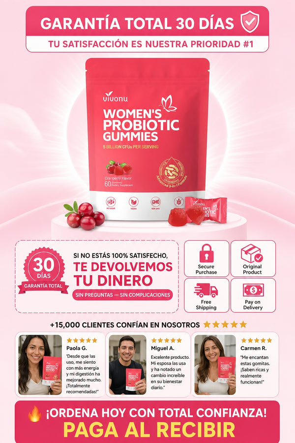Suplemento Probioticos Muje Gomas - imagen 9