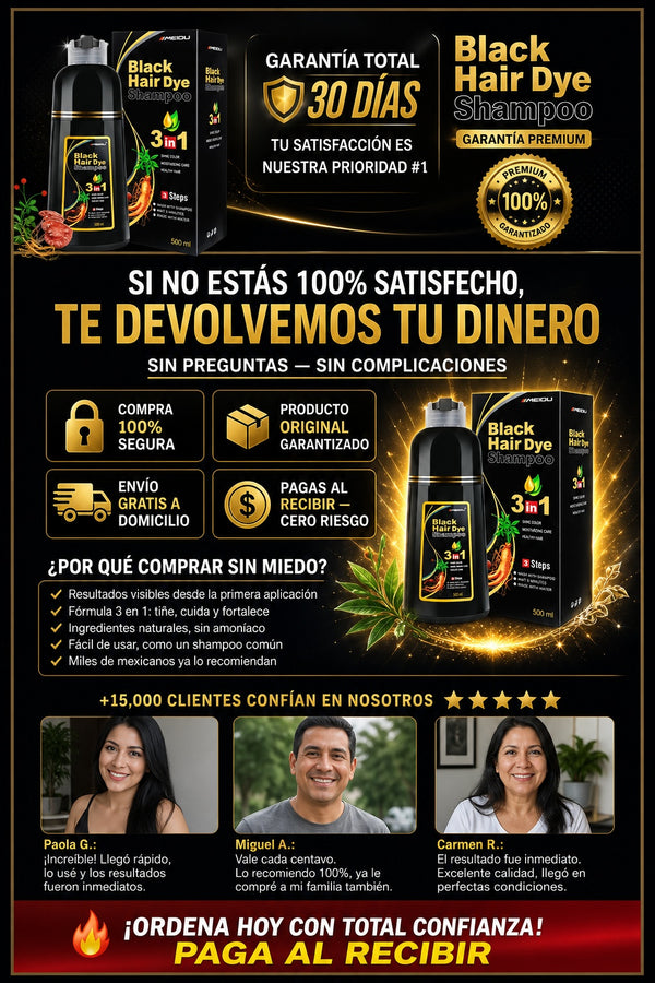Shampoo Con Tinte Cubre Canas Negrocup - imagen 9