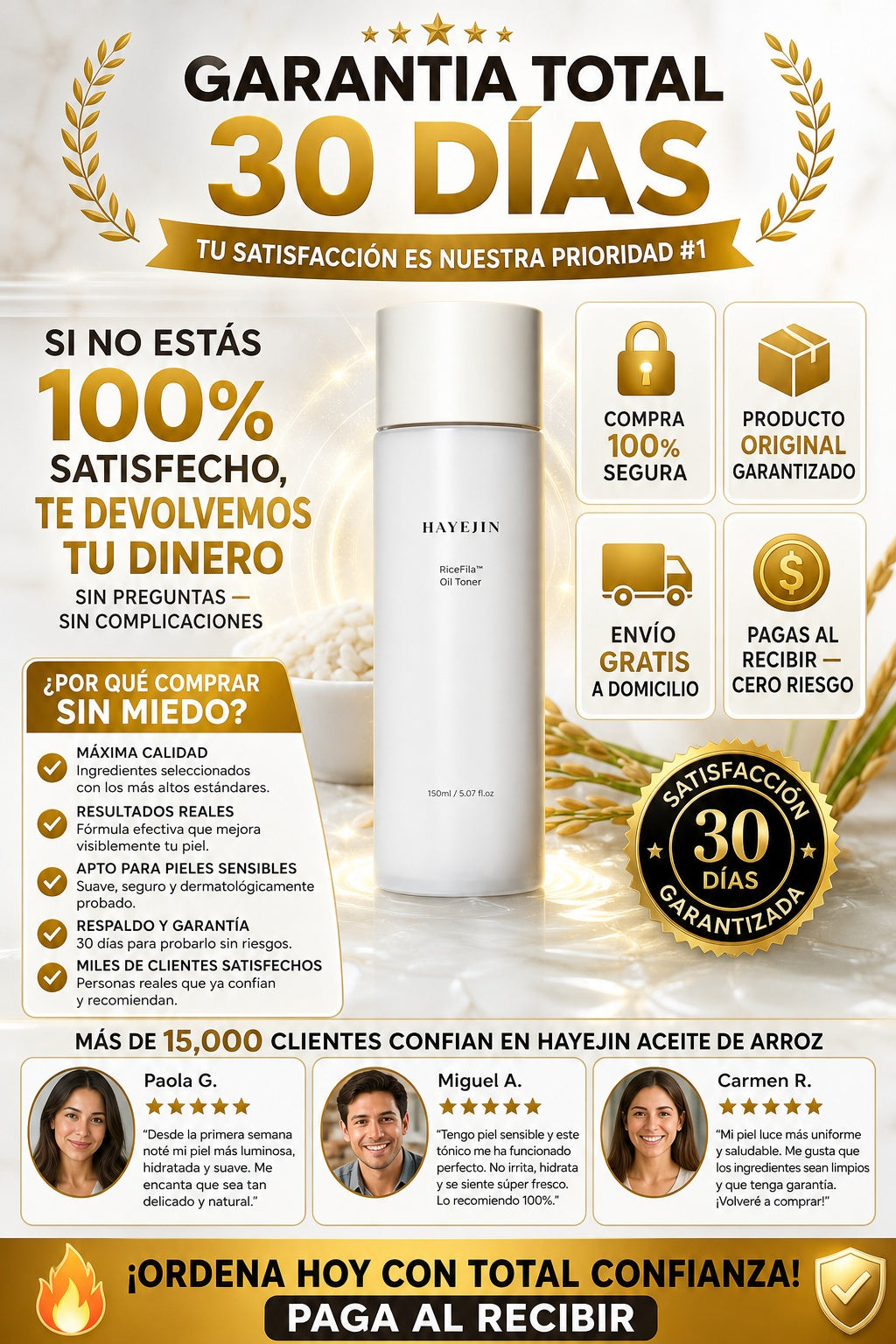 Tonico Facial Hayejin Aceite Arroz - imagen 9