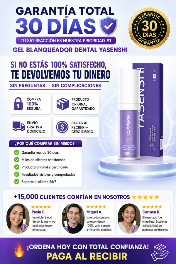 Gel Blanqueador Dental Yasenshi Antimanc - imagen 9