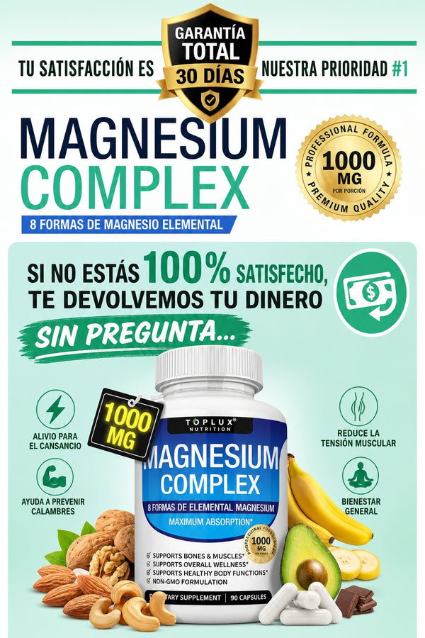 Magnesio Complex: Alivio para el Cansancio, Calambres y Tensión Muscular - imagen 9