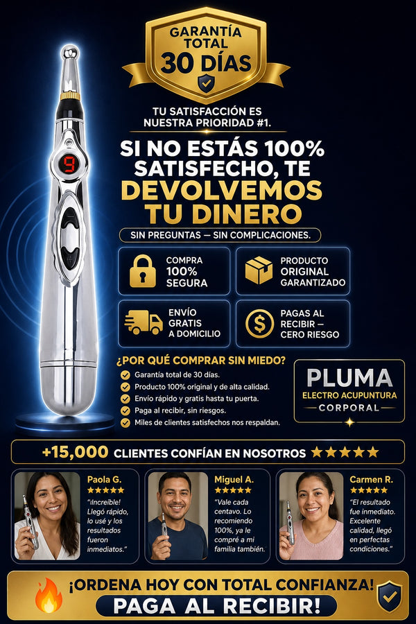 Pluma Electro Acupuntura Corporal - imagen 9