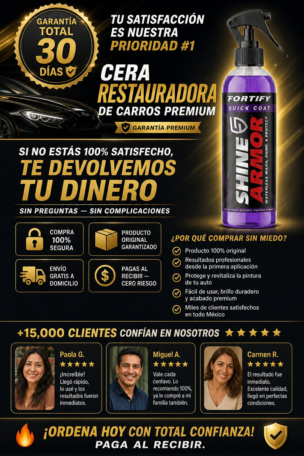 Cera Restauradora De Carros Premium - imagen 9