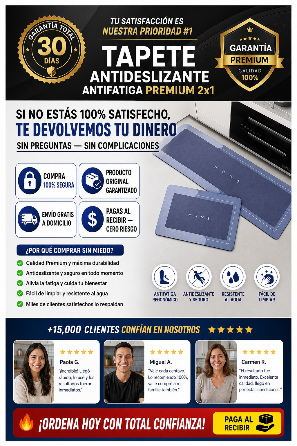 Tapete Antideslizante Antifatiga Premium 2x1 - imagen 9