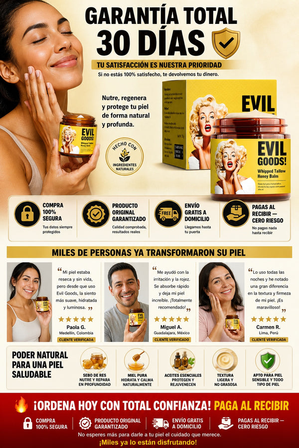✨ Evil Goods Manteca Hidratante – Di Adiós a la Piel Seca, Áspera y Agrietada - imagen 9