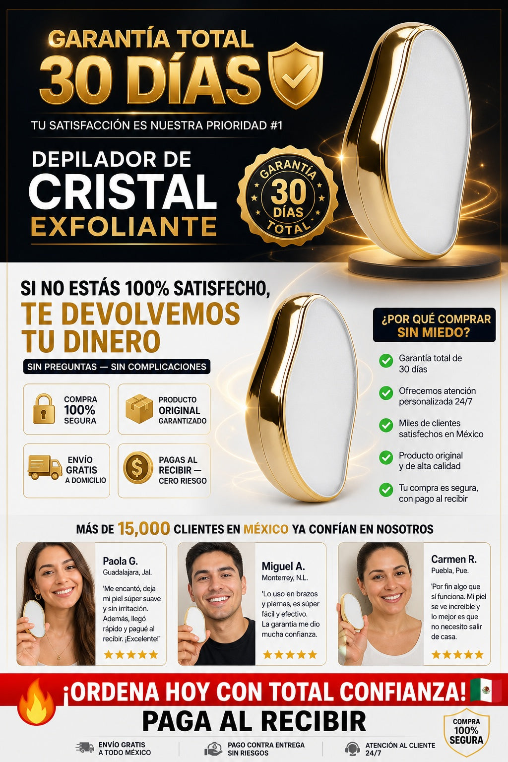 Depilador De Cristal Exfoliante - imagen 9