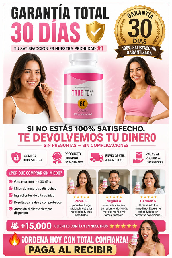 True Fem Balance – Recupera tu Lubricación Natural y Disfruta sin Incomodidad - imagen 9