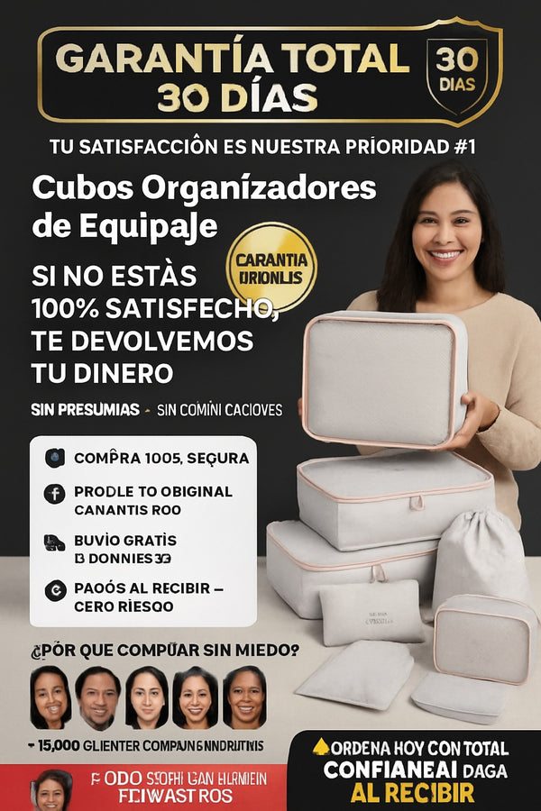 Cubos Organizadores de Equipaje — Encuentra Todo en Segundos - imagen 9