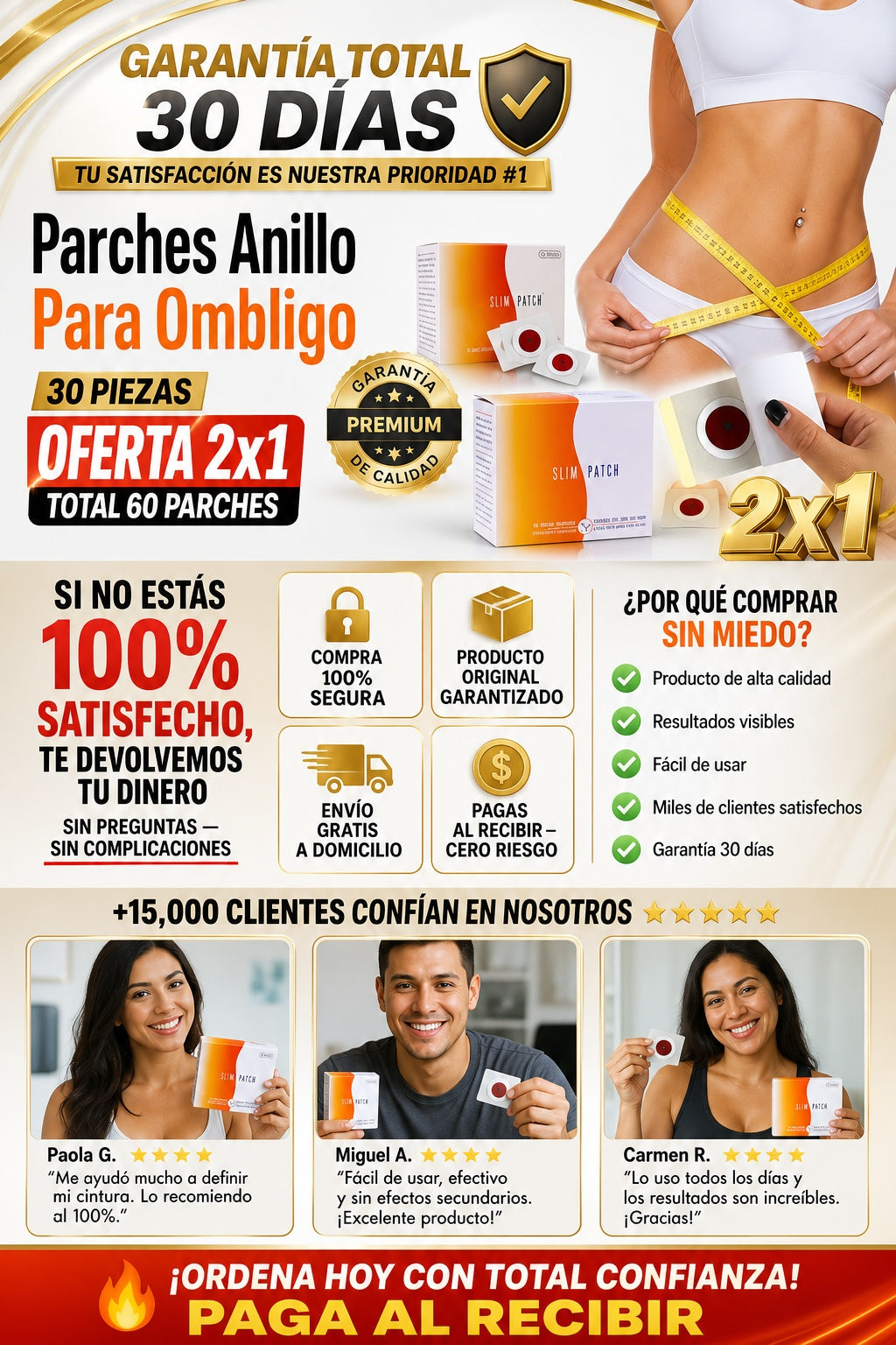 Parches Anillo Para Ombligo 30 piezas oferta 2x1 total 60 parches - imagen 9