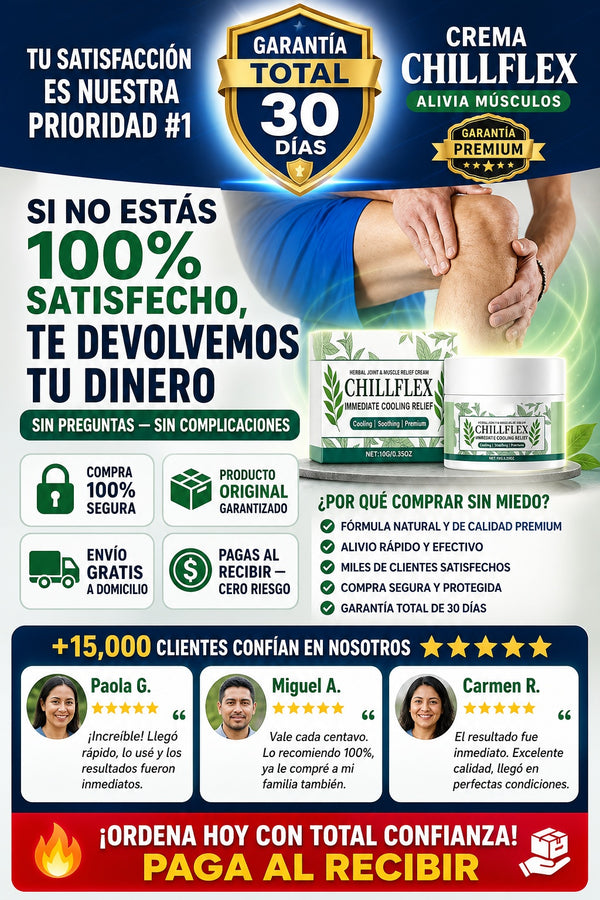 Crema Chillflex Alivia Musculos Viral - imagen 9