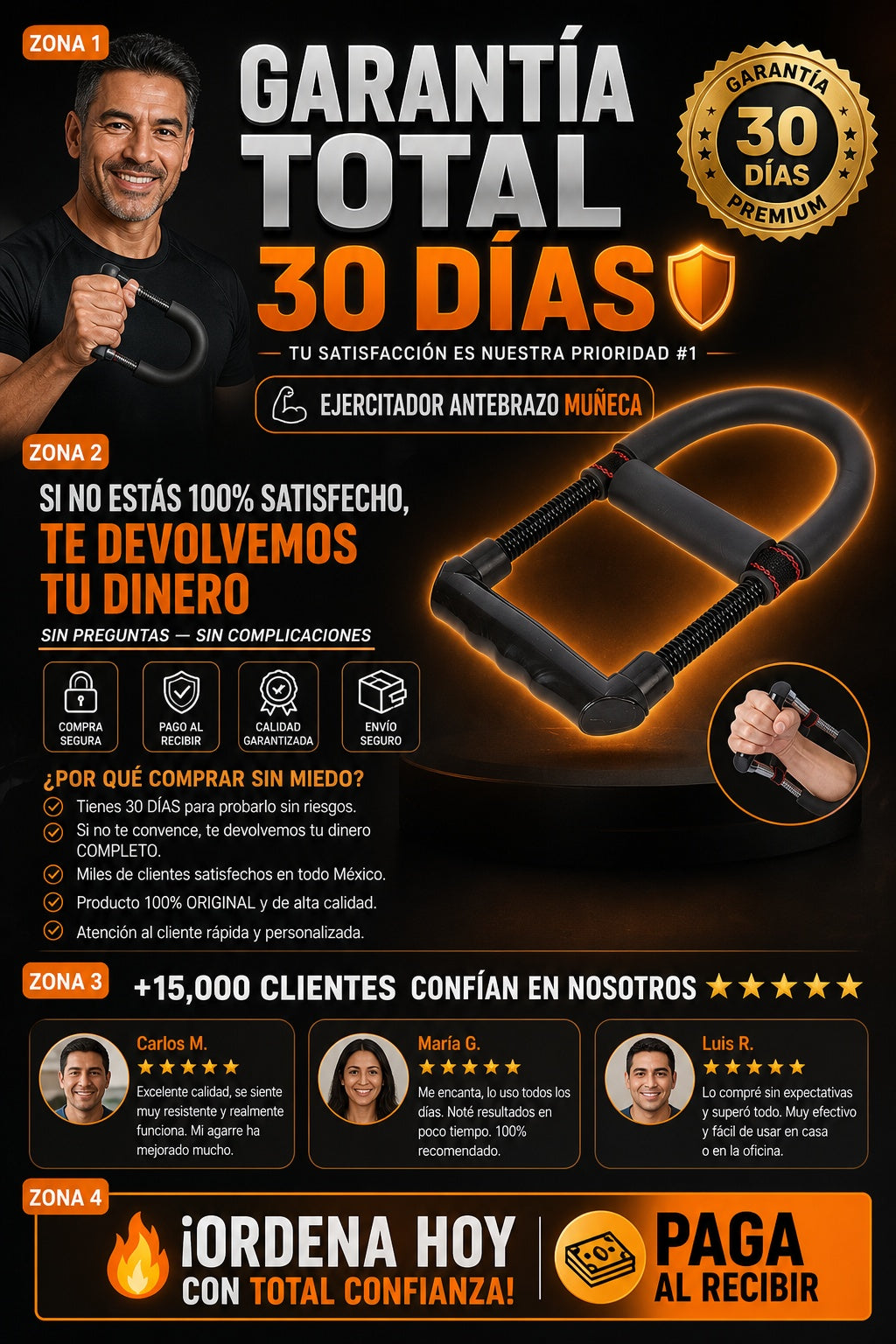 Ejercitador Antebrazo Muneca - imagen 9