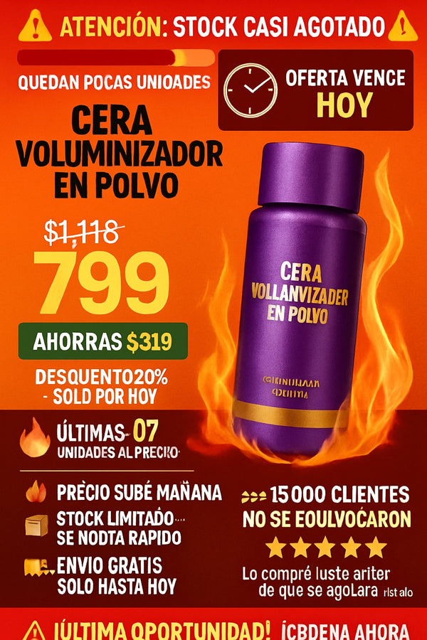 Cera Voluminizador En Polvo - imagen 10