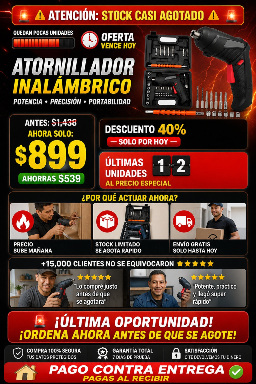 Destornillador Inalambrico - imagen 10