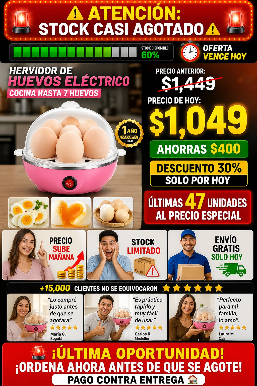 Hervidor de Huevos Eléctrico - imagen 10