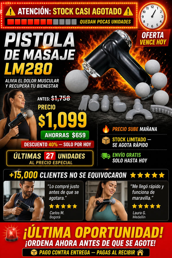 Pistola De Masaje Lm280 - imagen 10