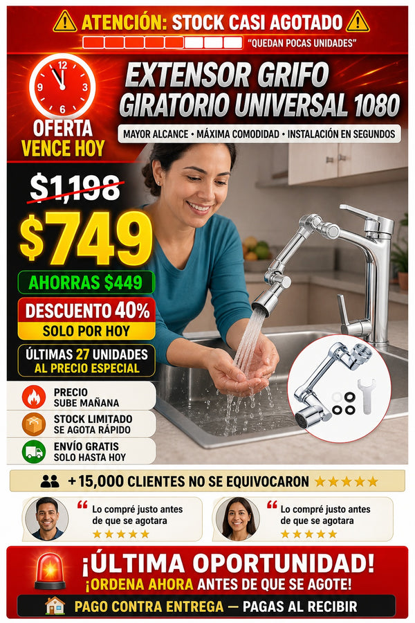 Extensor Grifo Giratorio Universal 1080 - imagen 10