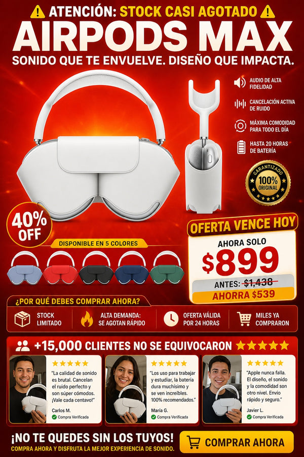 Auriculares Apple Airpods Max Con Estuch - imagen 10