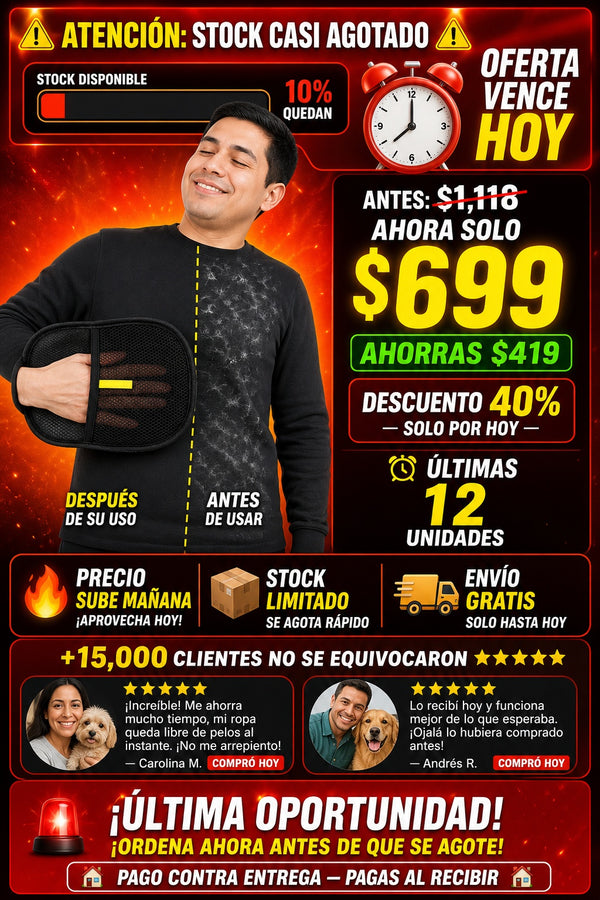 Guante Para Remover Pelo - imagen 10