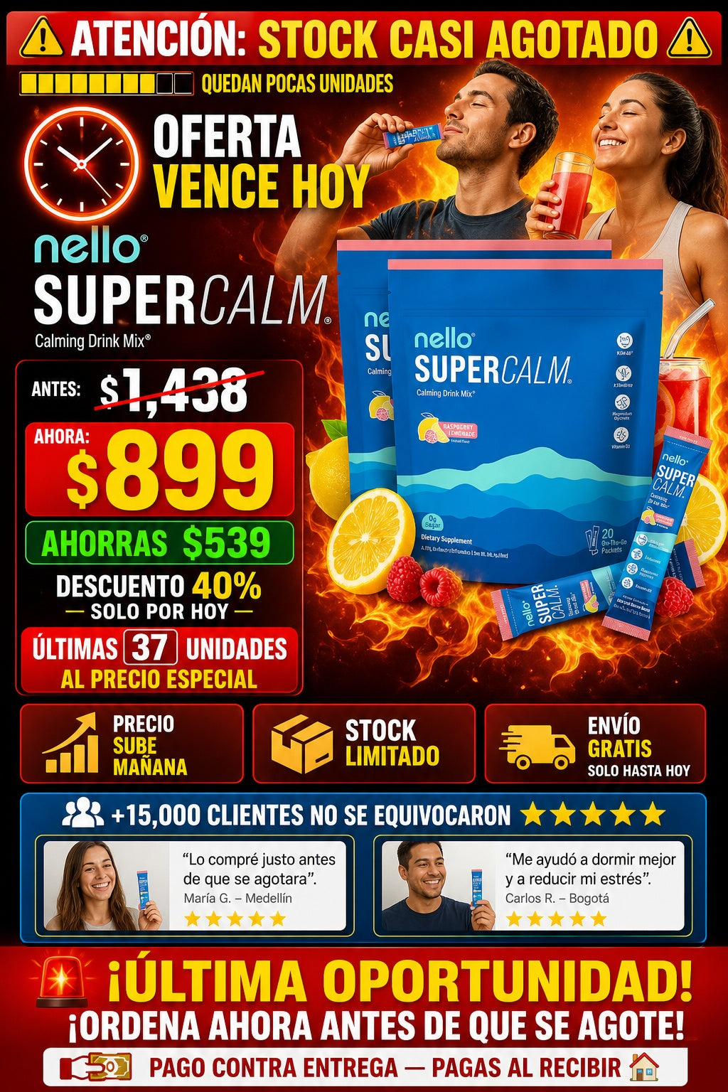 Nello Supercalm Polvo Relajacion 20 Sob - imagen 10