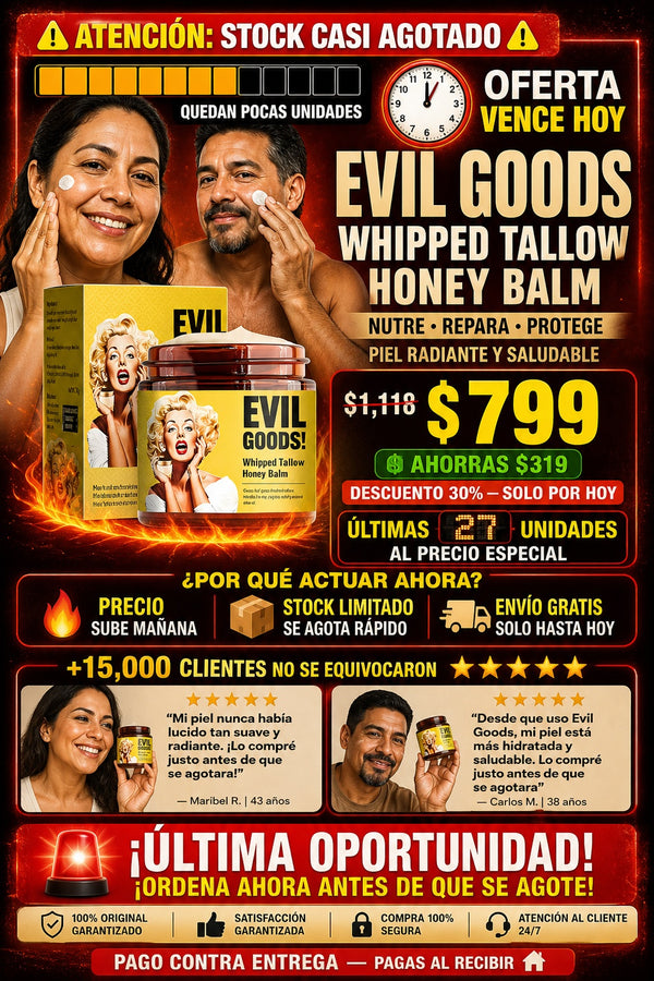 ✨ Evil Goods Manteca Hidratante – Di Adiós a la Piel Seca, Áspera y Agrietada - imagen 10