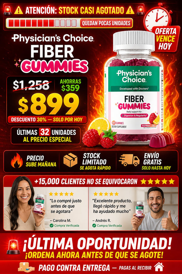 Physician’s Choice Fibra – Alivio para Estreñimiento y Digestión Pesada - imagen 10