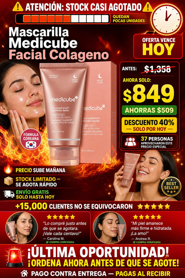Mascarilla Medicube Facial Colageno - imagen 10