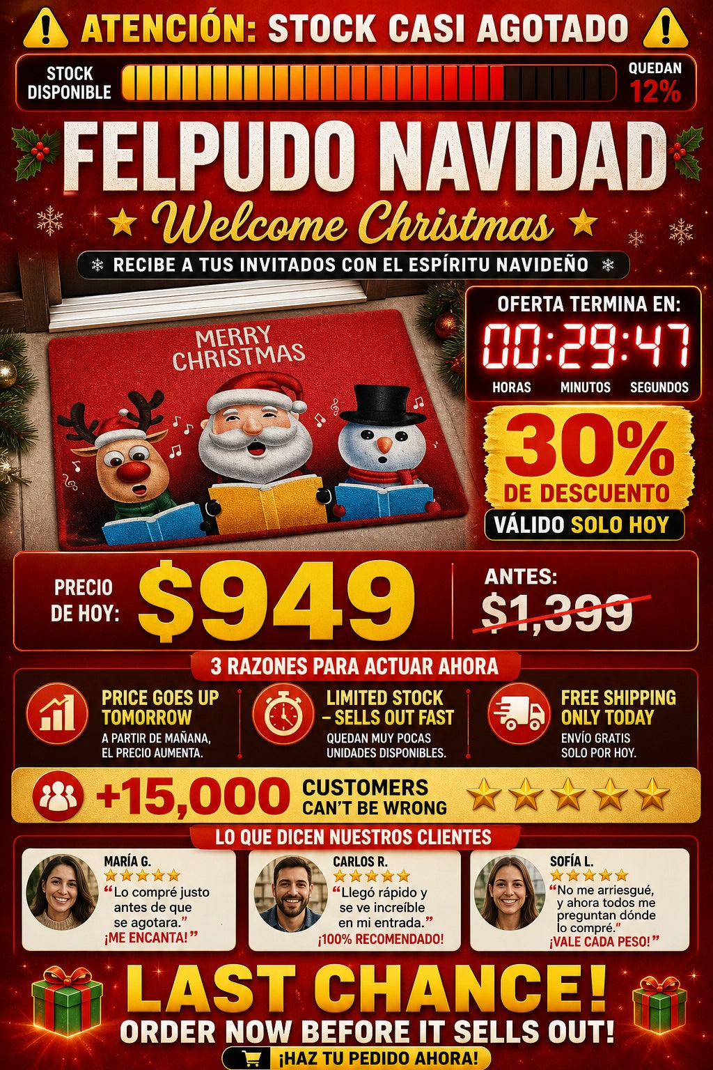 Tapete De Navidad - imagen 10