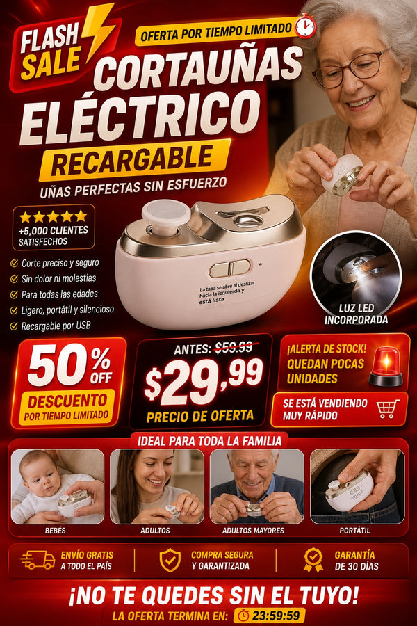Cortaunas Electrico Recargable - imagen 10