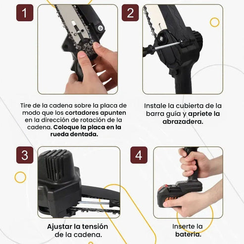 ⚡ Corta Ramas en Segundos y Sin Esfuerzo™ + 2 Baterías Incluidas