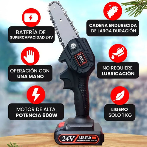 ⚡ Corta Ramas en Segundos y Sin Esfuerzo™ + 2 Baterías Incluidas